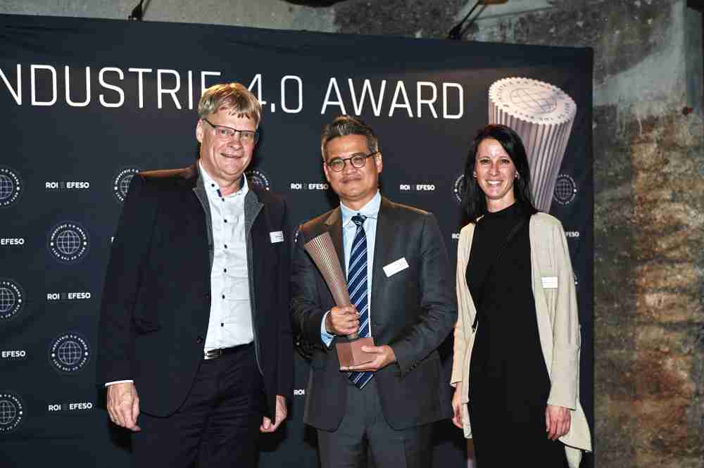 彩神vll光电数位转型成效亮眼，，获德国ROI-EFESO工业4.0大奖肯定